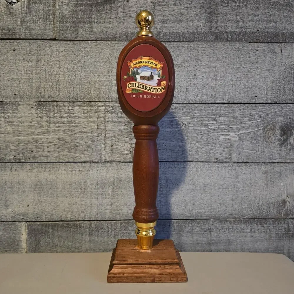 Sierra Nevada Celebration Fresh Hop Ale Beer Tap Handle‎ – Wooden – Rare